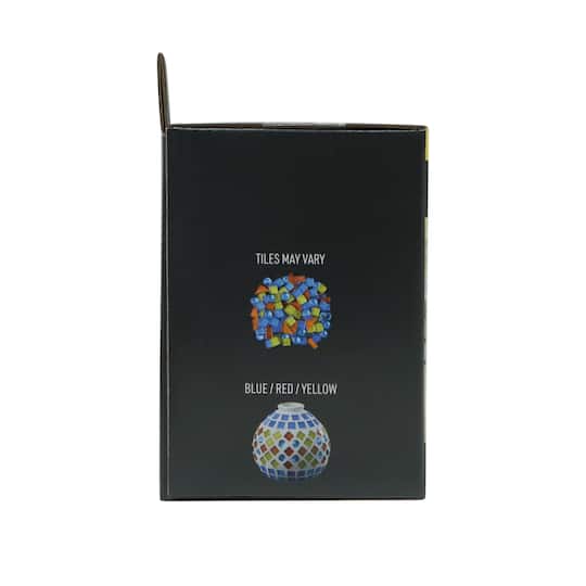 Blue, Red & Yellow Mosaic Vase Kit by Make Market®